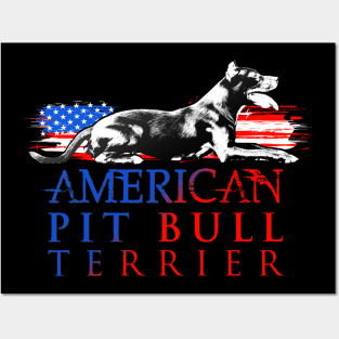 American Pit Bull Terrier Posters and Art